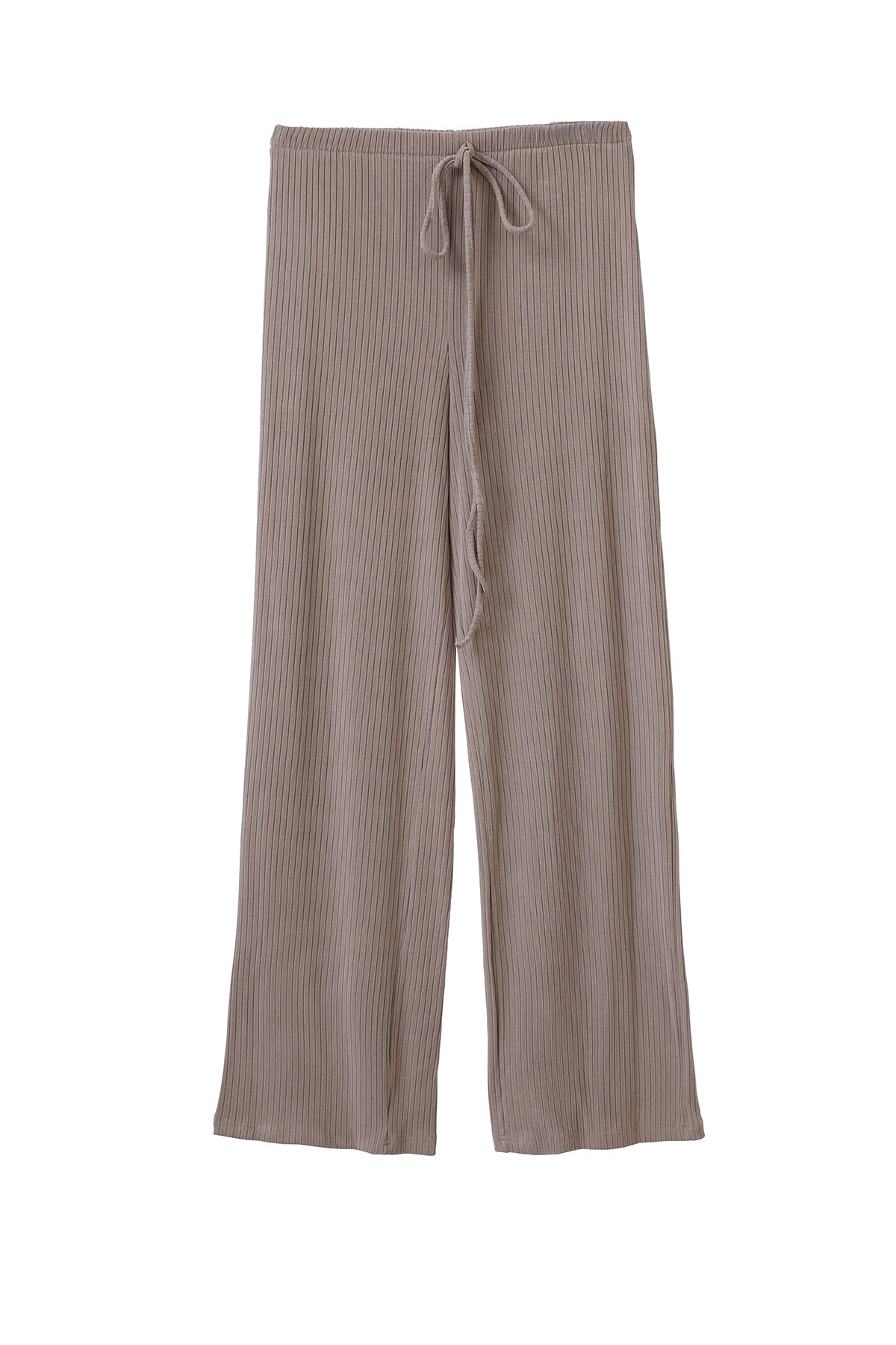 Kadın Fitilli Belden Bağlamalı Pantolon -32224PNT MINK