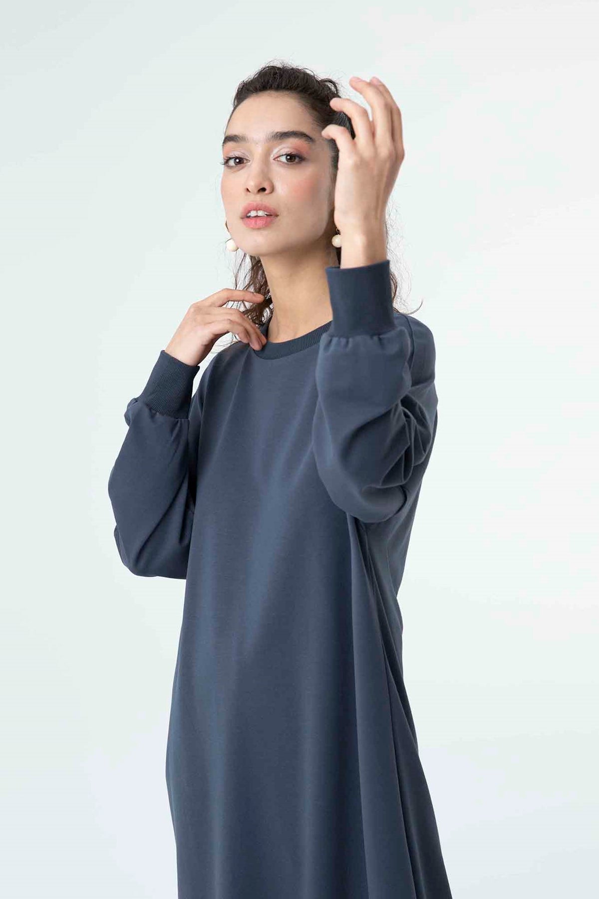 Kadın Basic Tunic - 30645TUN NAVY
