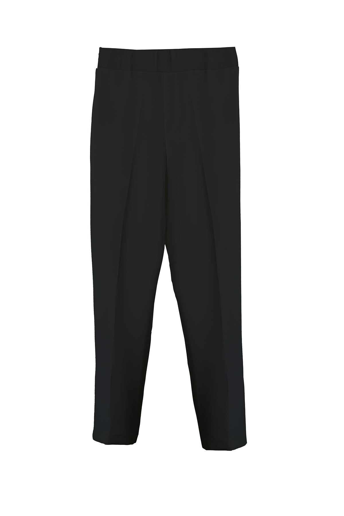 Kadın Önü Korsaj Arkası Lastik Pantolon - 18229PNT BLACK