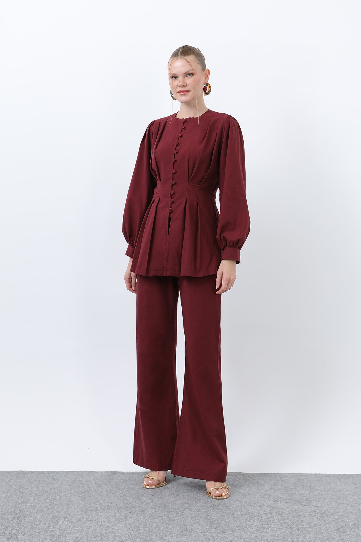 LOREEN 20687 BURGUNDY