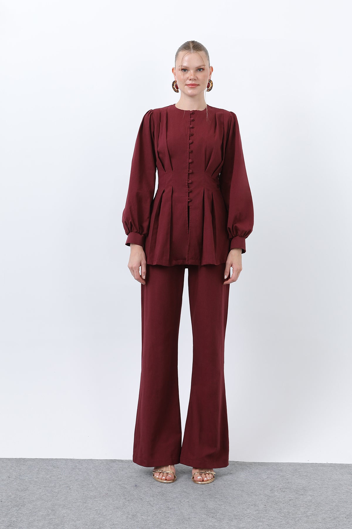 LOREEN 20687 BURGUNDY