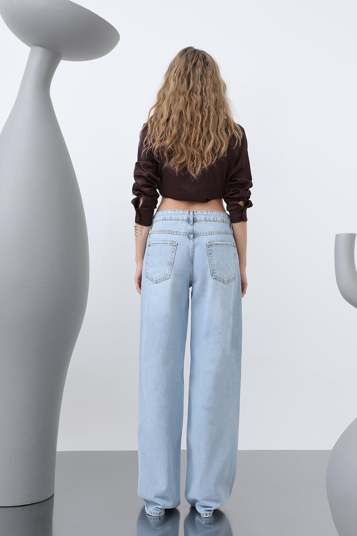 Kadın Denim Pantolon -32193PNT BLUE