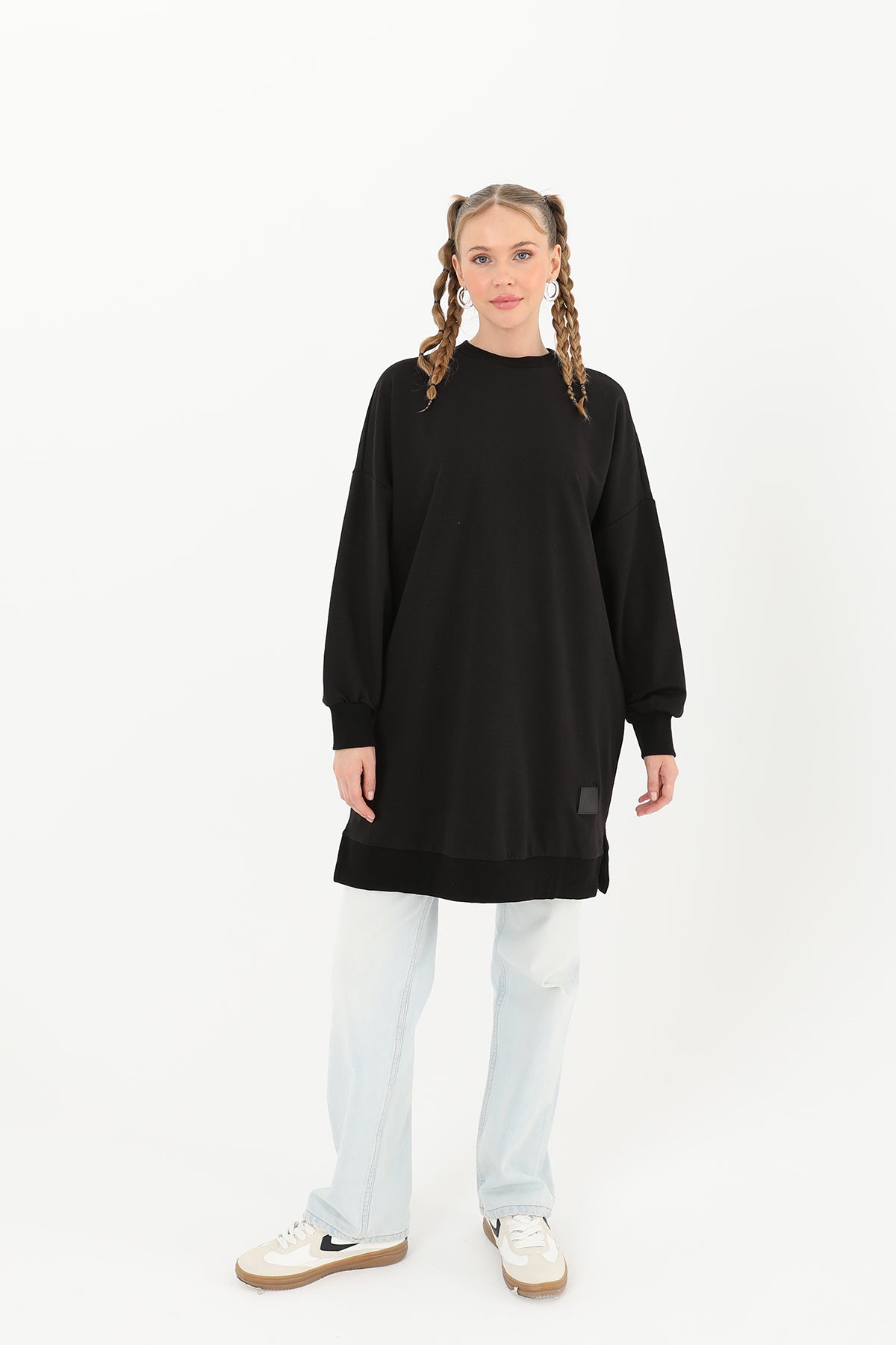 Kadın Basic Tunic - 30644TUN BLACK