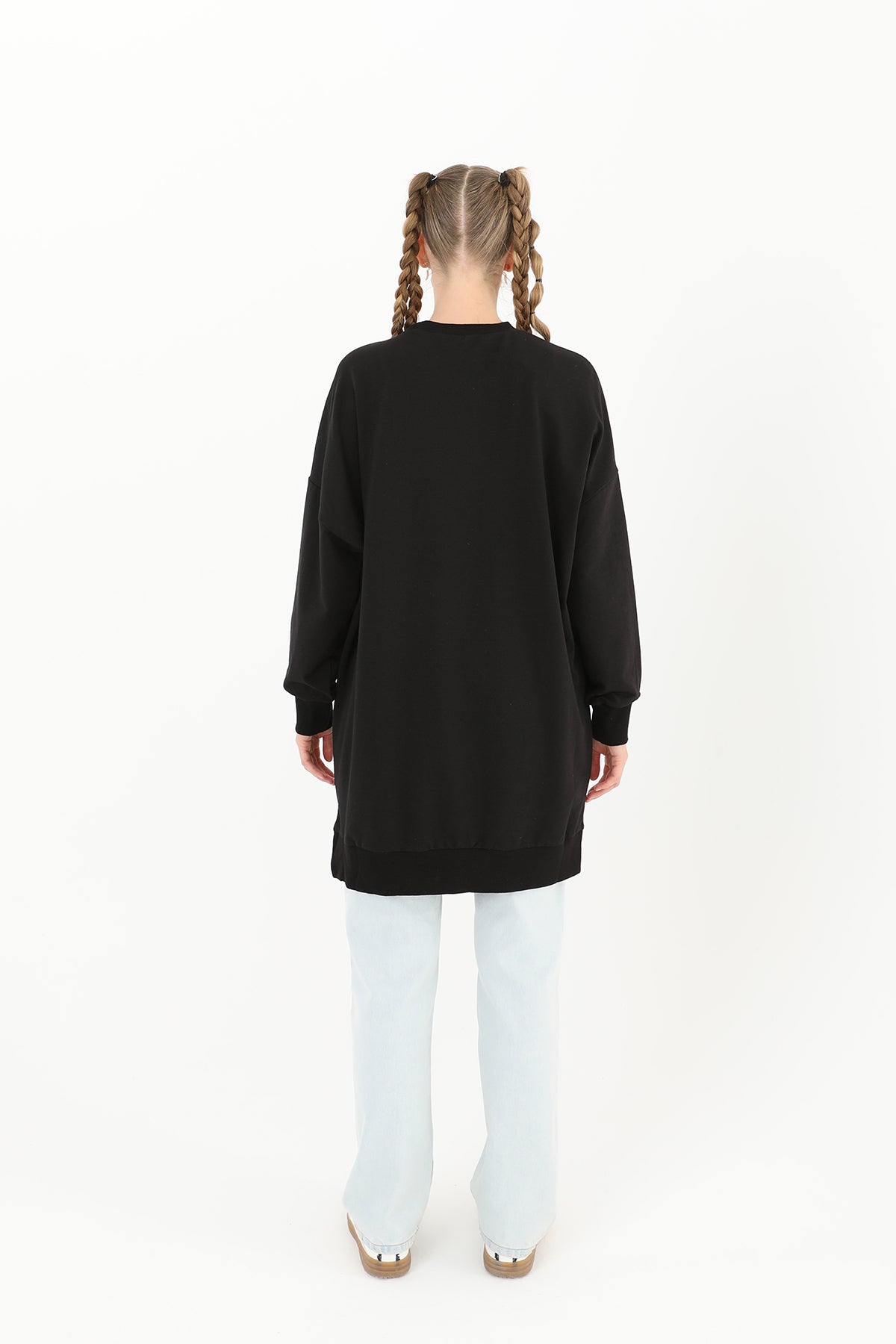 Kadın Basic Tunic - 30644TUN BLACK