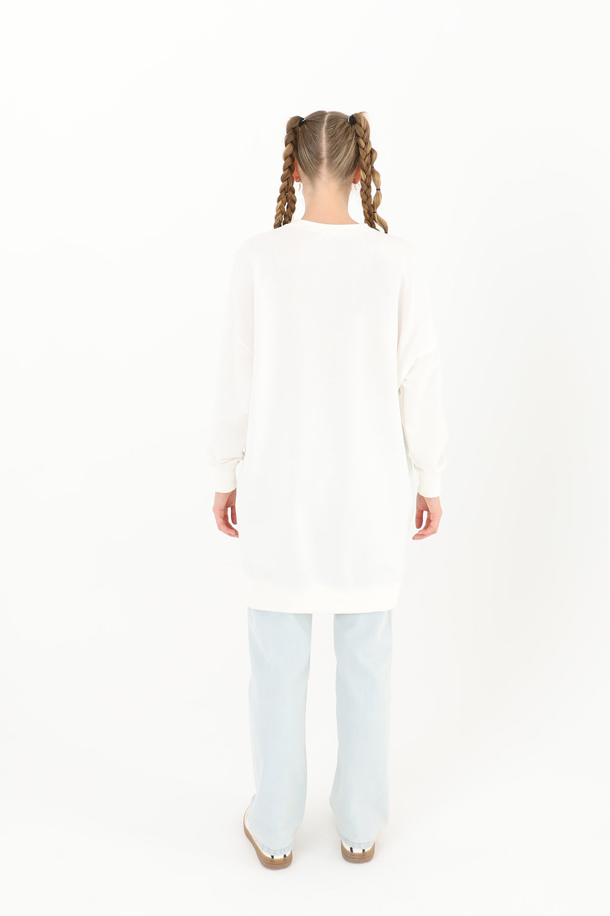 Kadın Basic Tunic - 30644TUN ECRU