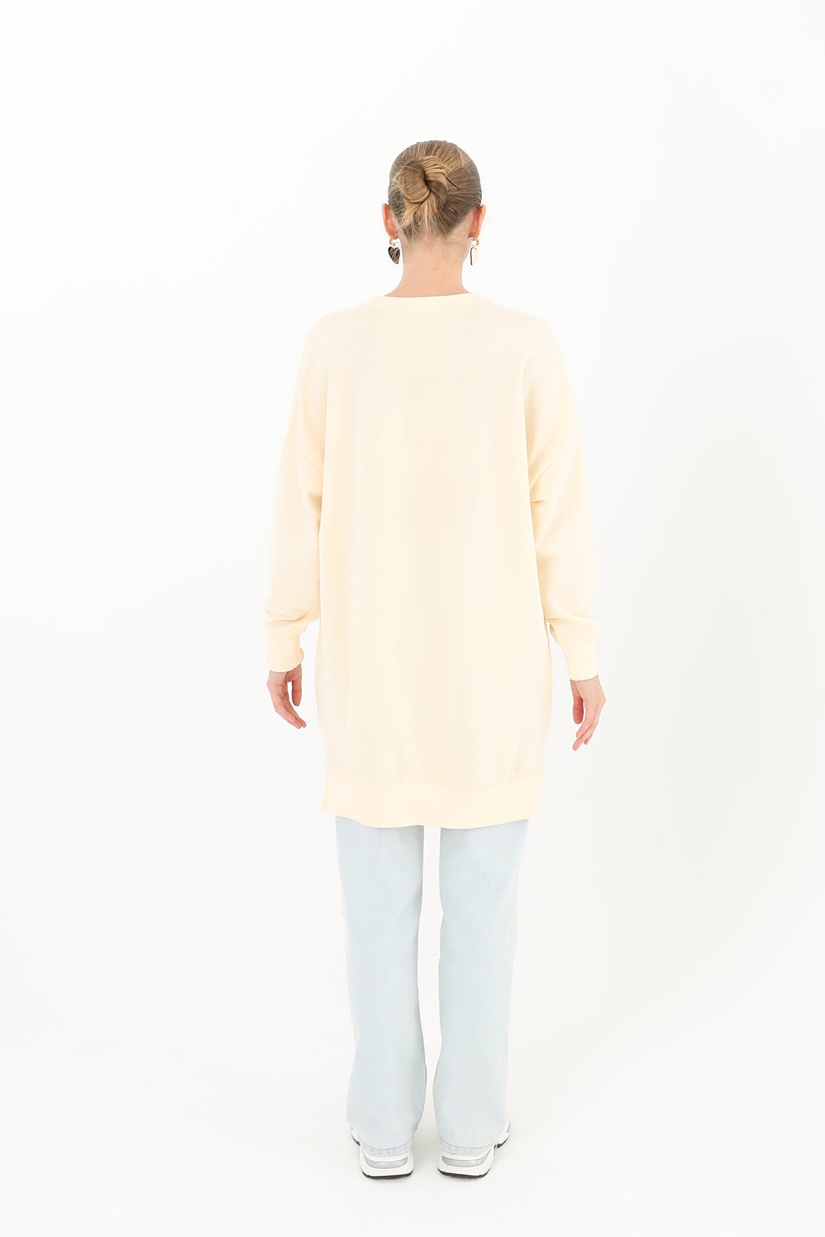 Kadın Basic Tunic - 30644TUN BEIGE