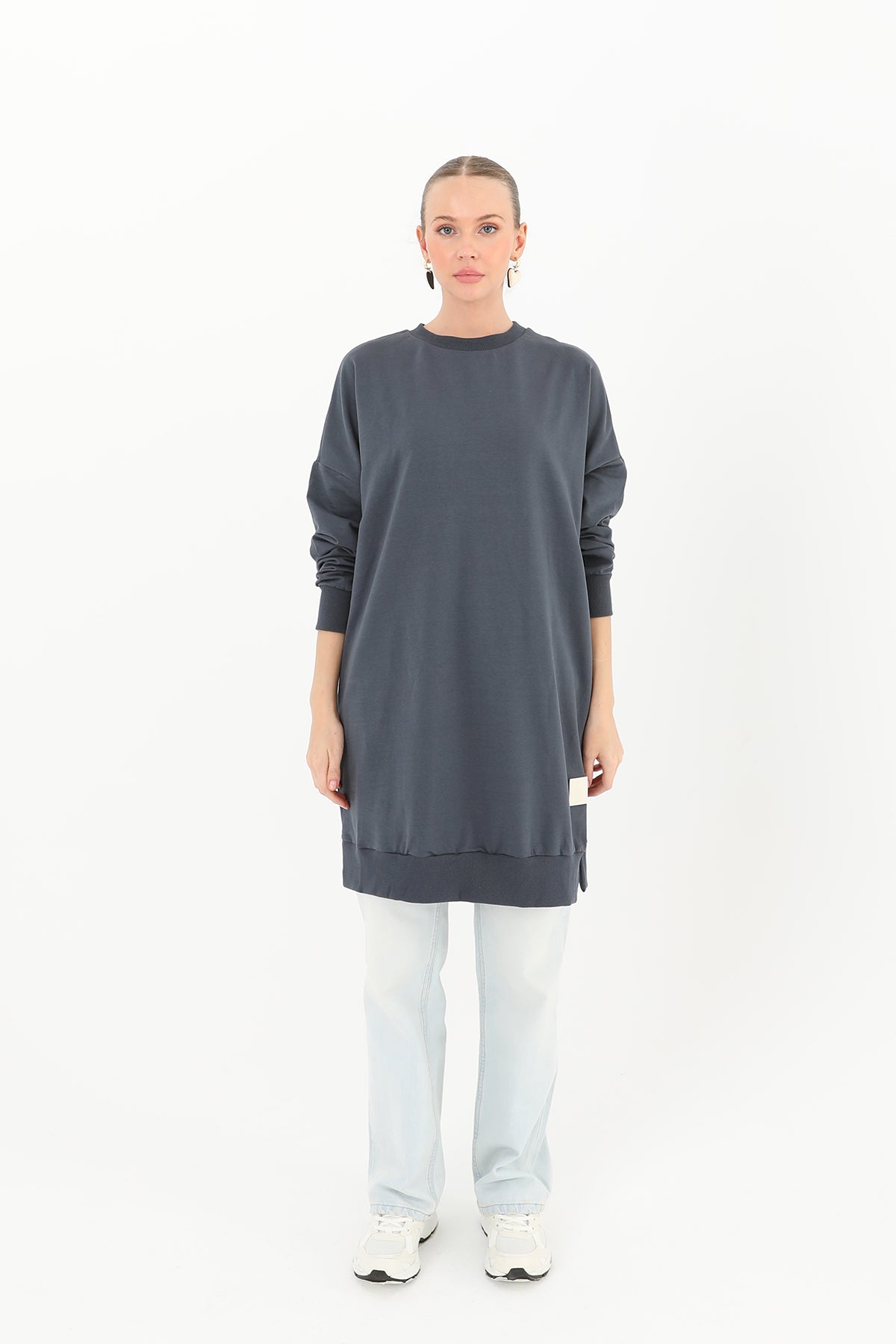 Kadın Basic Tunic - 30644TUN NAVY