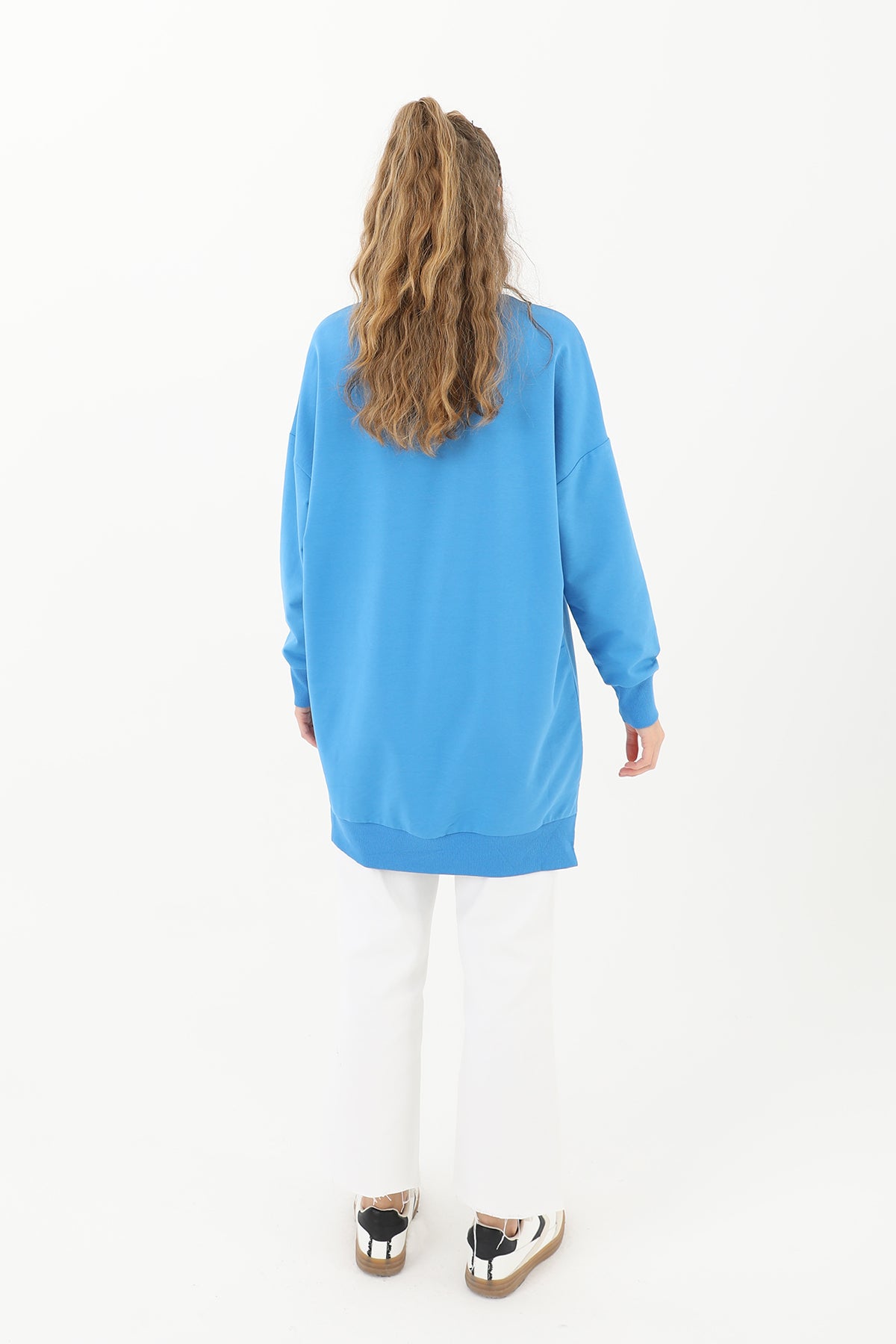 Kadın Basic Tunic - 30644TUN BLUE