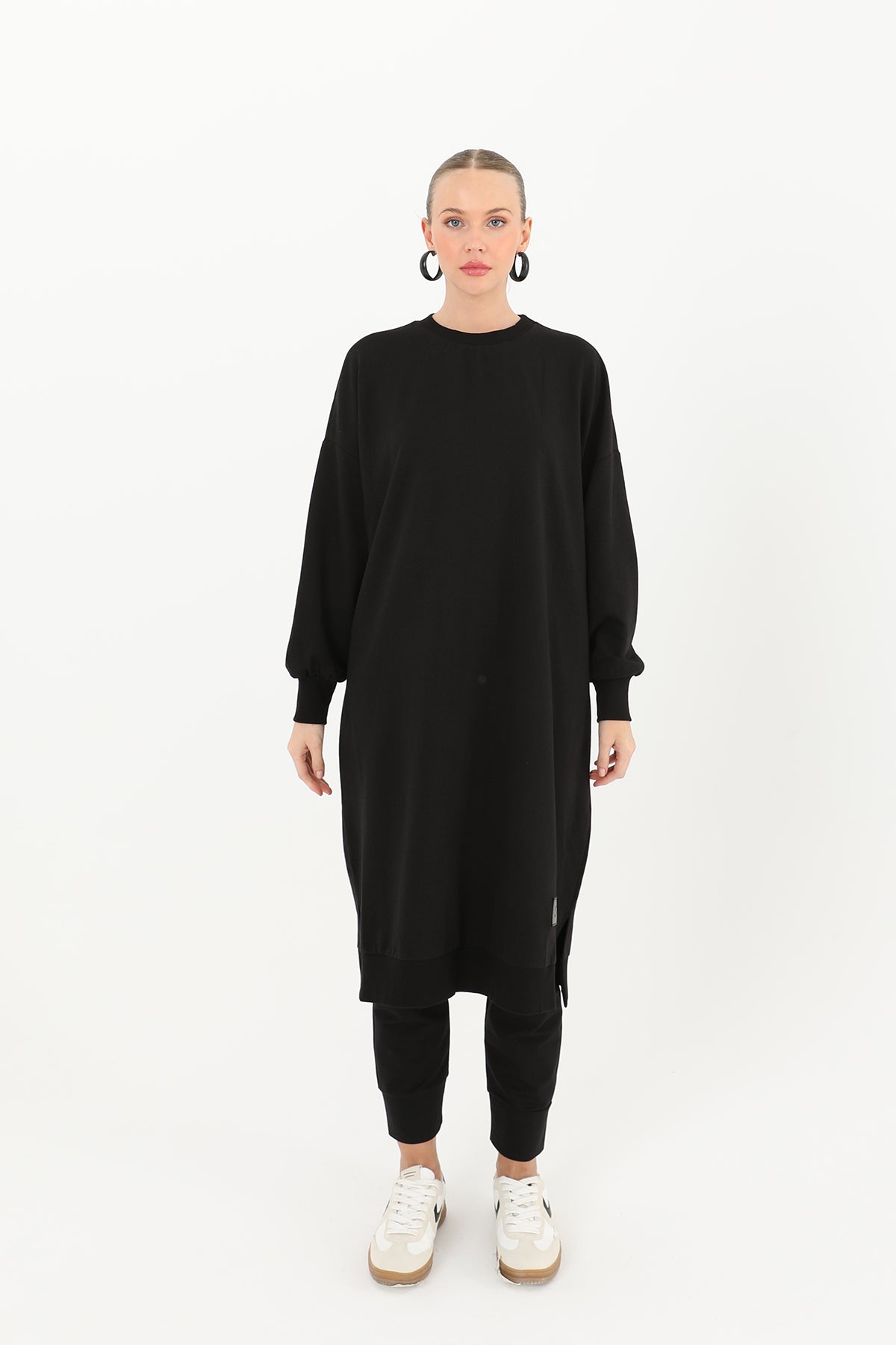 Kadın Basic Tunic - 30645TUN BLACK
