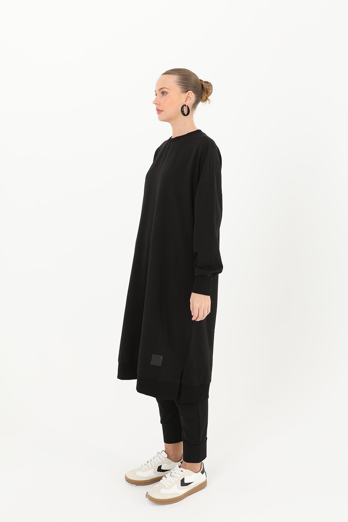 Kadın Basic Tunic - 30645TUN BLACK