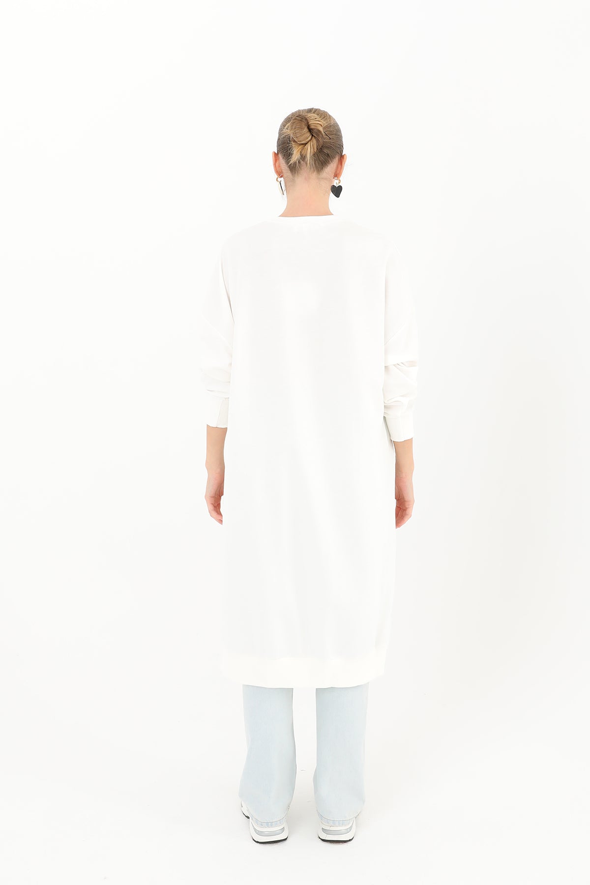 Kadın Basic Tunic - 30645TUN ECRU