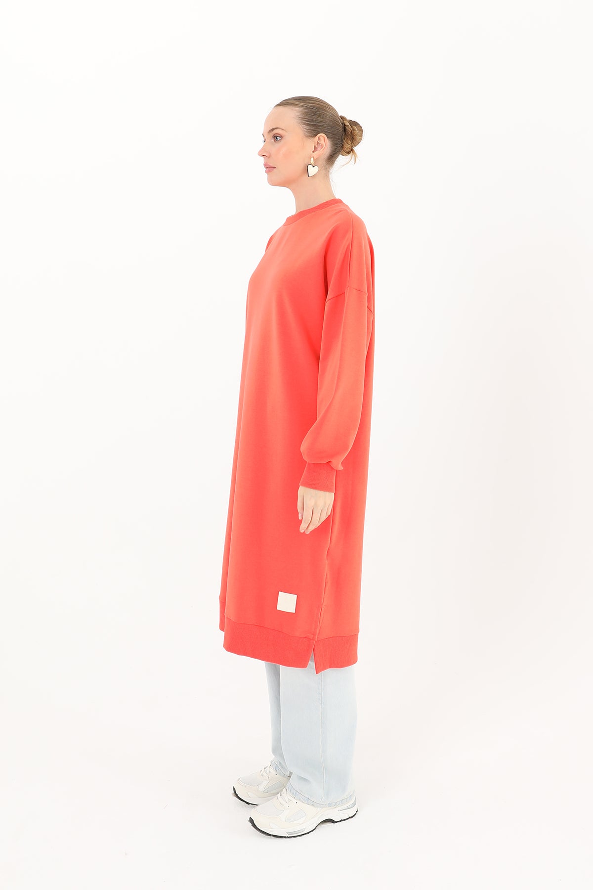 Kadın Basic Tunic - 30645TUN CORAL