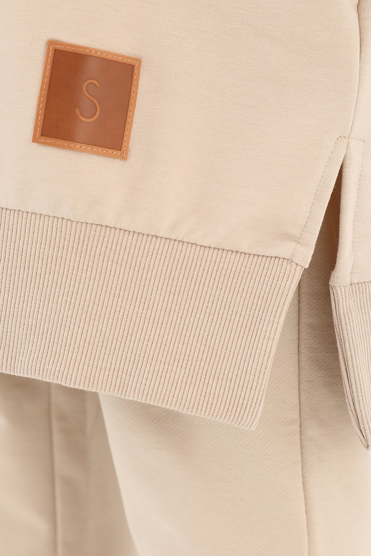 Kadın Basic Tunic - 30645TUN DARK BEIGE