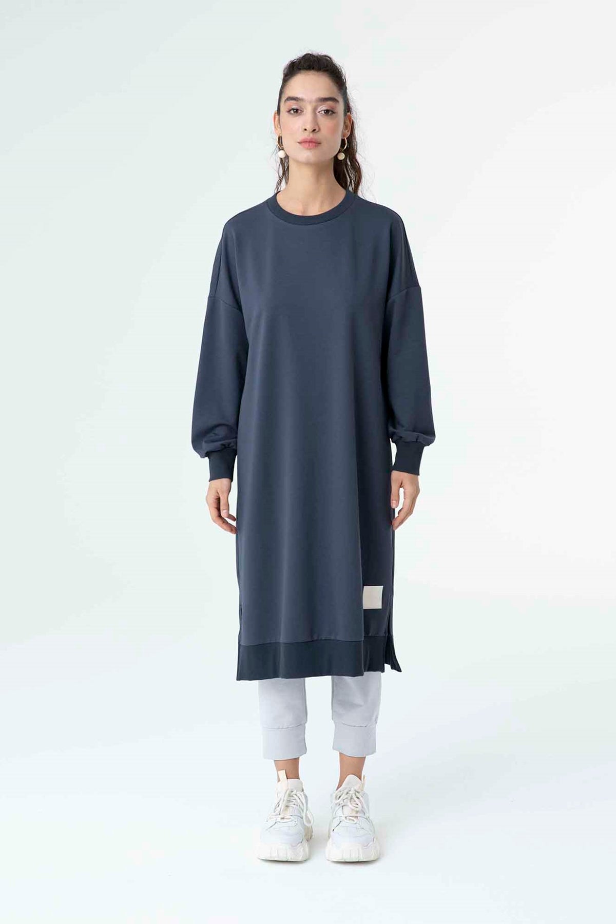 Kadın Basic Tunic - 30645TUN NAVY
