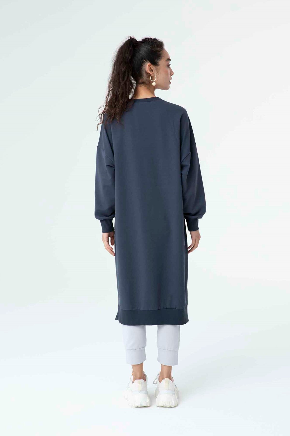 Kadın Basic Tunic - 30645TUN NAVY
