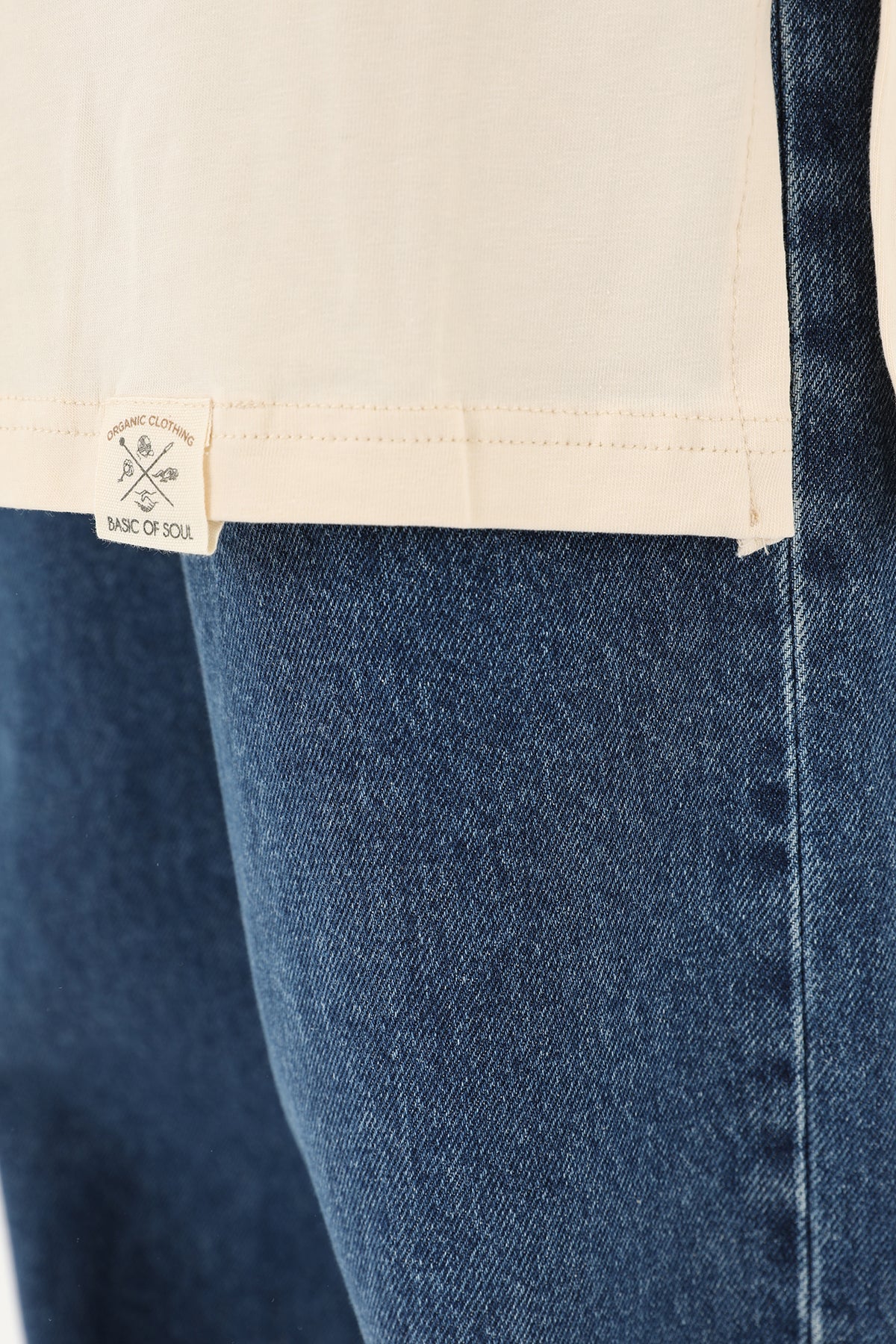 Kadın Basic Kolsuz T-shirt  - 30725TUN BEIGE