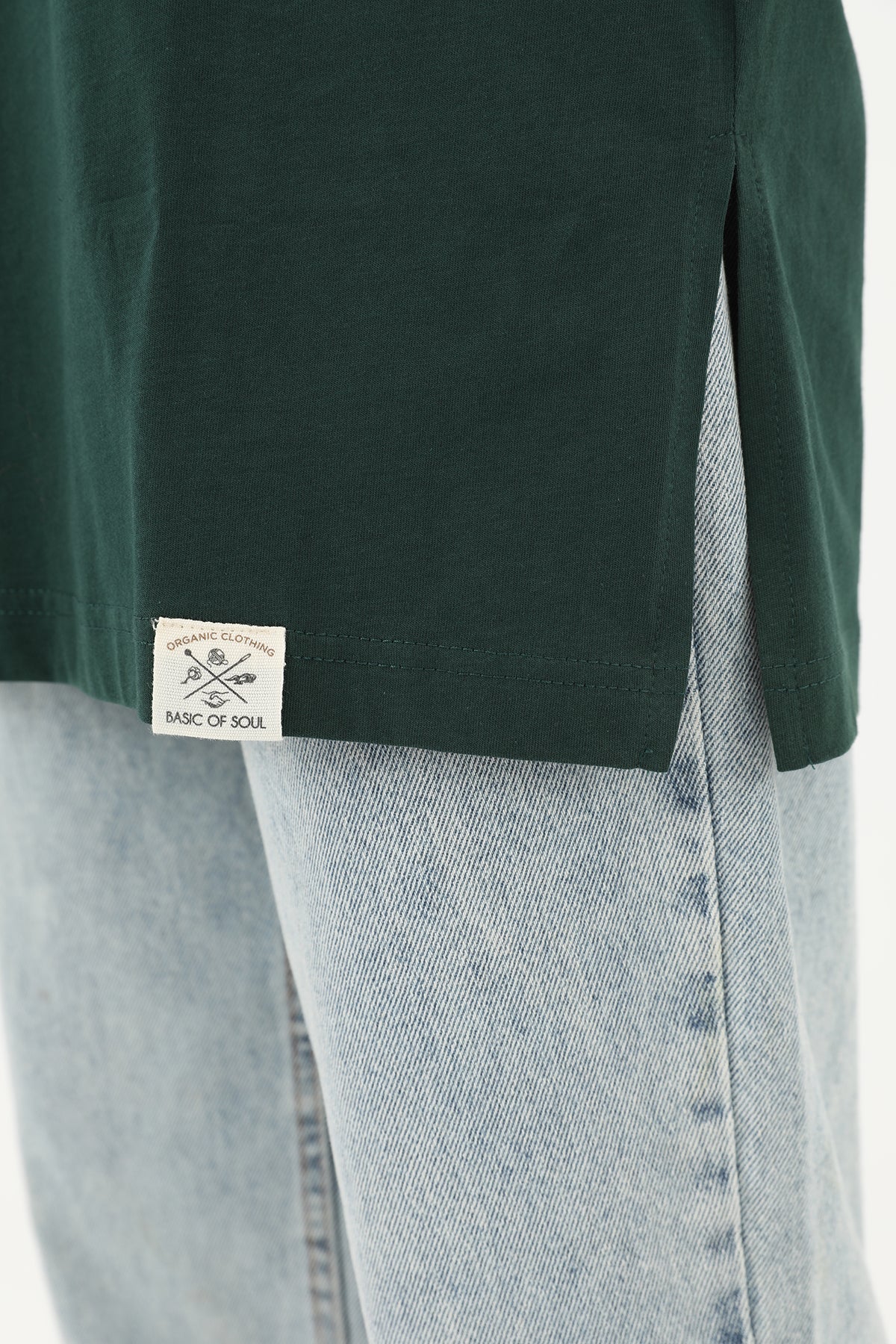 Kadın Basic Kolsuz T-shirt  - 30725TUN CASTLETON GREEN