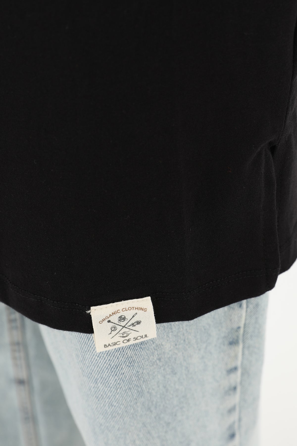 Kadın Basic T-shirt - 30727TSH BLACK